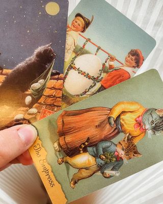 Granny's Postcards Tarot Carte Guida Futuro Destin
