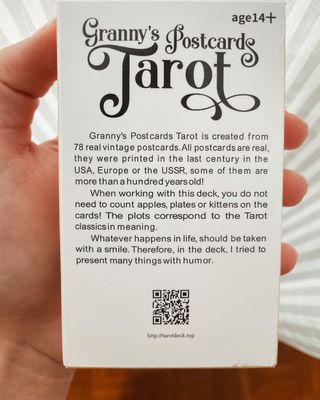 Granny's Postcards Tarot Carte Guida Futuro Destin