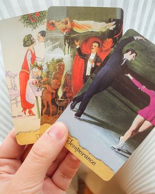 Granny's Postcards Tarot Carte Guida Futuro Destin