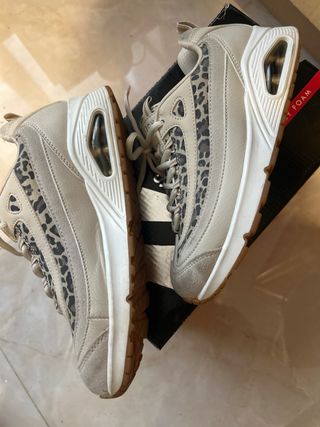 Zapatillas Skechers Beige/Multicolor Animal Print