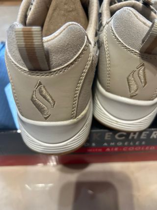 Zapatillas Skechers Beige/Multicolor Animal Print