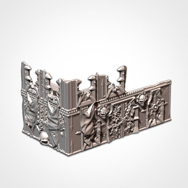 Escenografía Plegable WTC Warhammer 40k Chaos