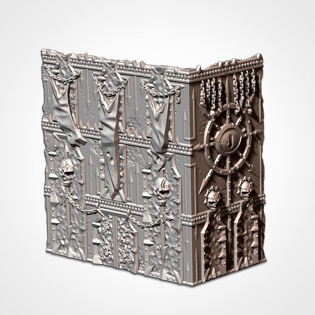 Escenografía Plegable WTC Warhammer 40k Chaos