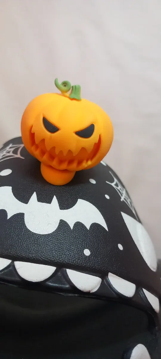 Chanclas Calabaza Brillo Oscuridad Talla 37