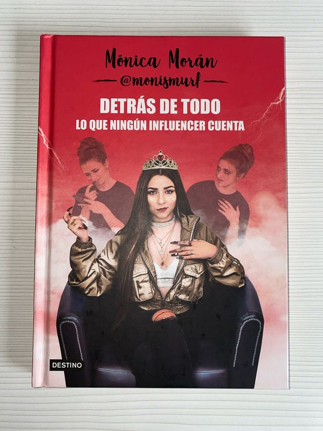 Libro Detrás de todo Mónica Morán