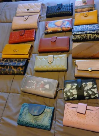 Monederos varios colores