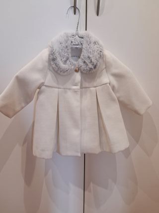 Cappotto bambina con pelliccia