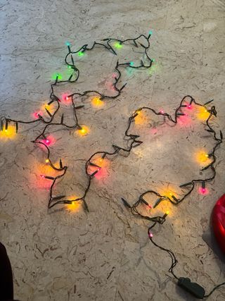 Serie di lampadine decorative