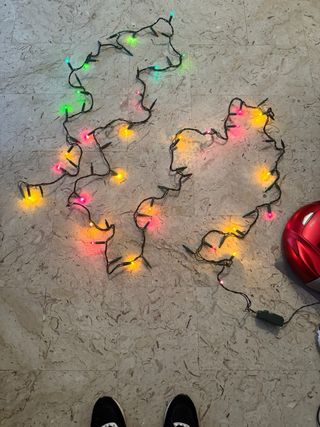 Serie di lampadine decorative