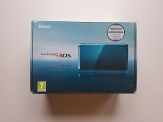 Nintendo 3DS Aqua Blue scatola