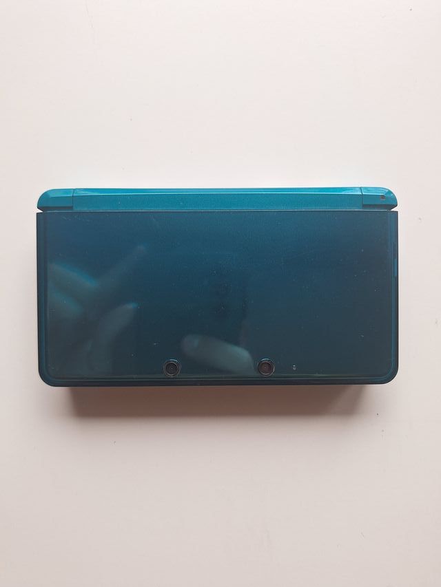 Nintendo 3DS Aqua Blue scatola