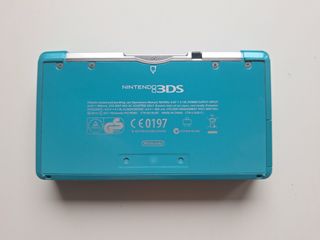 Nintendo 3DS Aqua Blue scatola