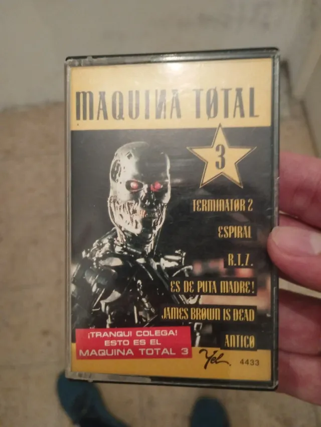 Cinta Cassette Maquina Total 3