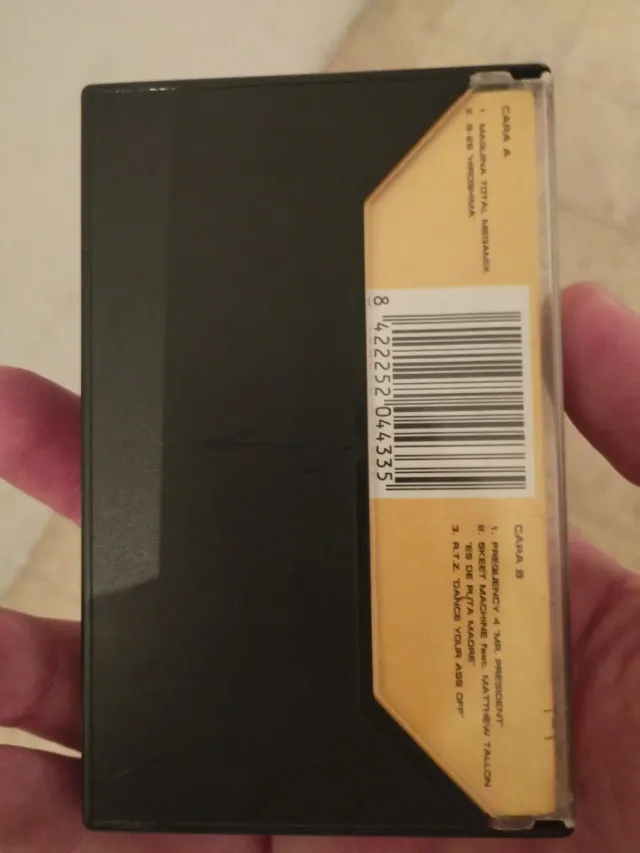 Cinta Cassette Maquina Total 3