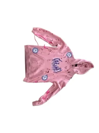 Sudadera Caramel Wear Rosa Desgastada