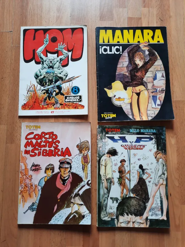 Lote de 4 cómics .
