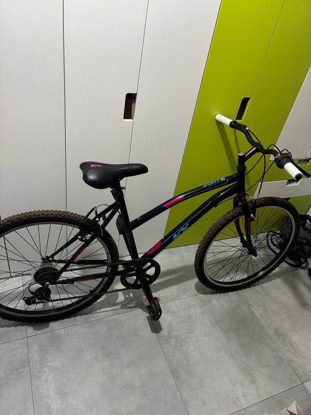 Bicicleta de Montaña Negra