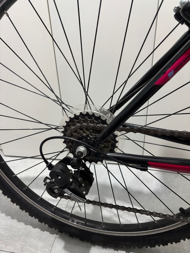 Bicicleta de Montaña Negra