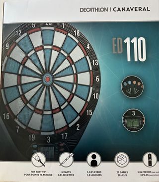 Diana de dardos electrónica ED 110
