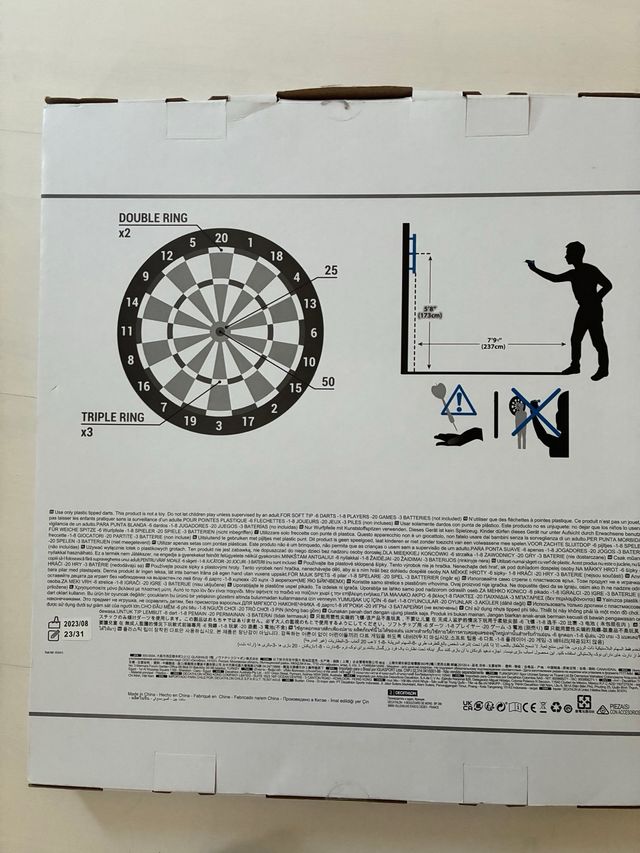 Diana de dardos electrónica ED 110