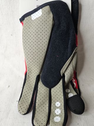 Guantes POC Talla L Rojo y Negro