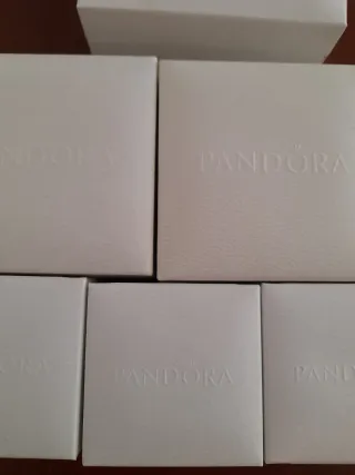 Cajas joyero Pandora blancas