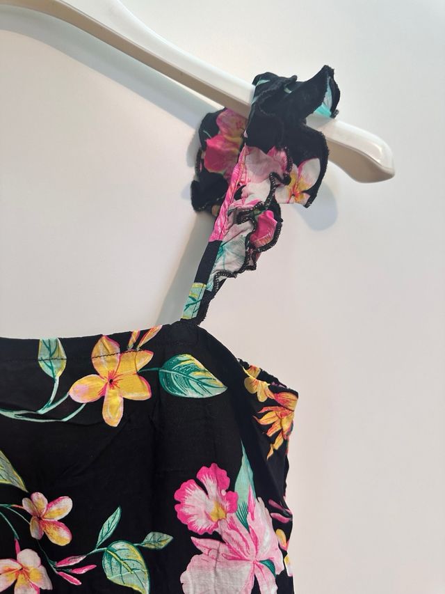 Canottiera donna floreale