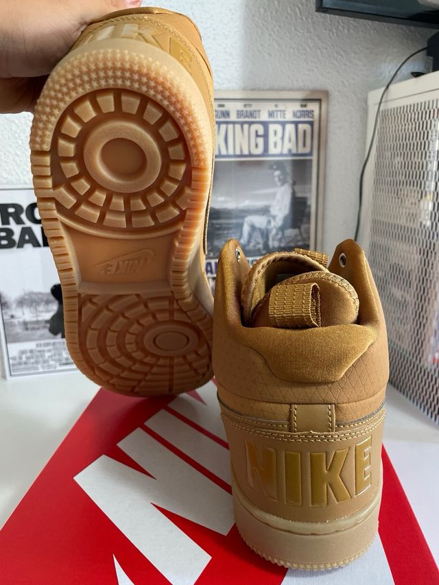 Nike Court Borough Mid Winter Beige/Marrón