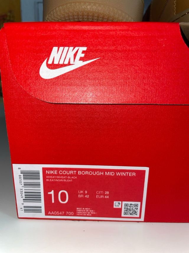 Nike Court Borough Mid Winter Beige/Marrón