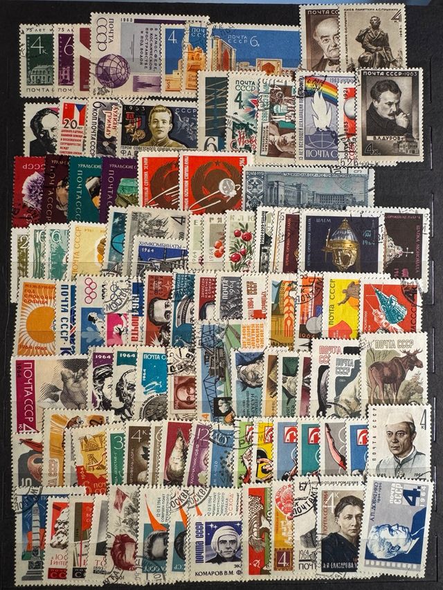 Lotto di francobolli URSS 1961-1962