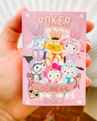 Carte da Poker Sanrio Kuromi Pochacco Cinnamoroll