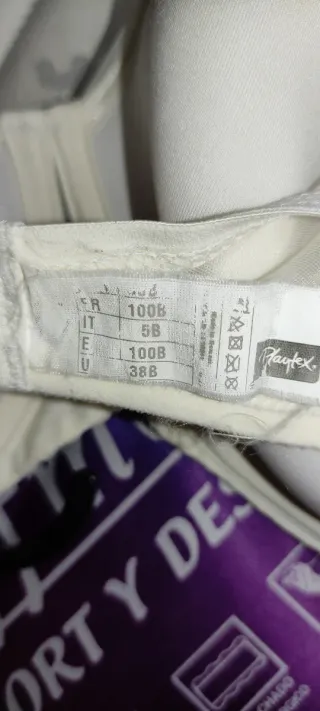 Sujetador Playtex Blanco 100B