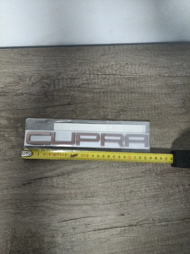 Letras CUPRA Bronce Coche