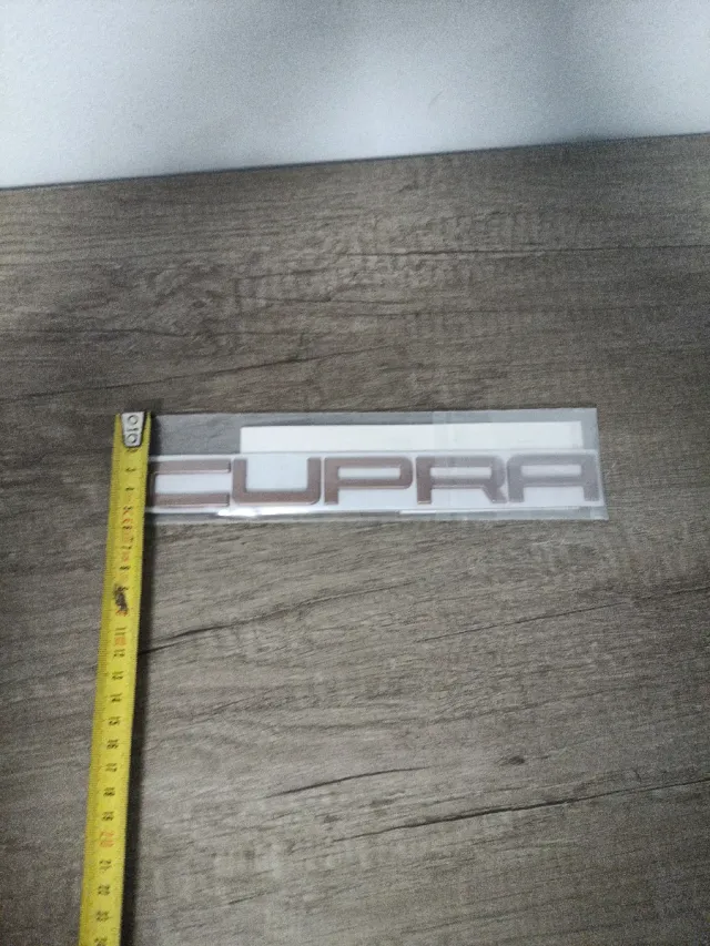 Letras CUPRA Bronce Coche