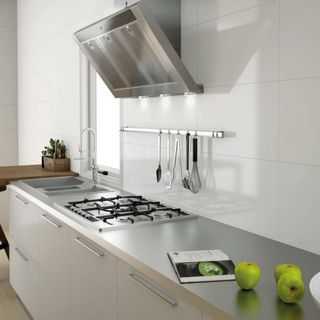 Blanco brillo 30x60 azulejo para baño o cocina