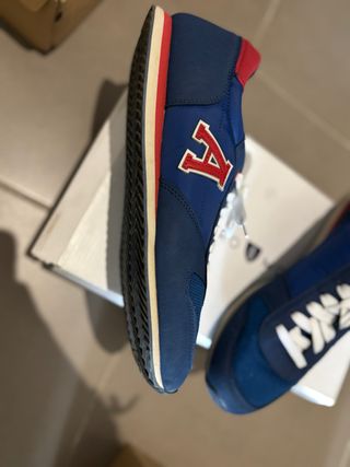 Zapatillas Alvaro Moreno Azul y Rojo
