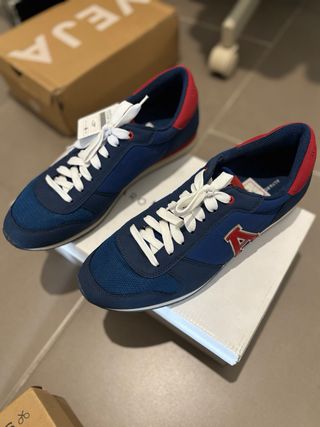 Zapatillas Alvaro Moreno Azul y Rojo