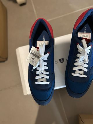 Zapatillas Alvaro Moreno Azul y Rojo