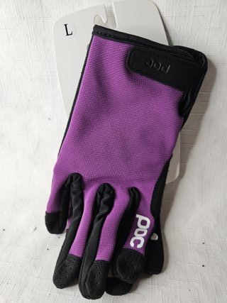 Guantes POC Talla L Morado y Negro