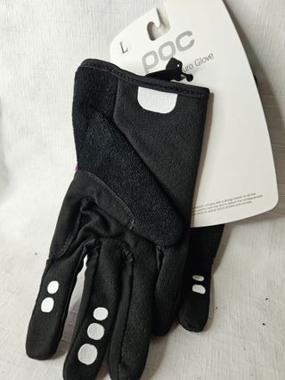 Guantes POC Talla L Morado y Negro