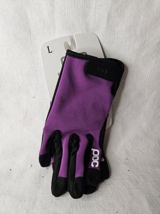 Guantes POC Talla L Morado y Negro