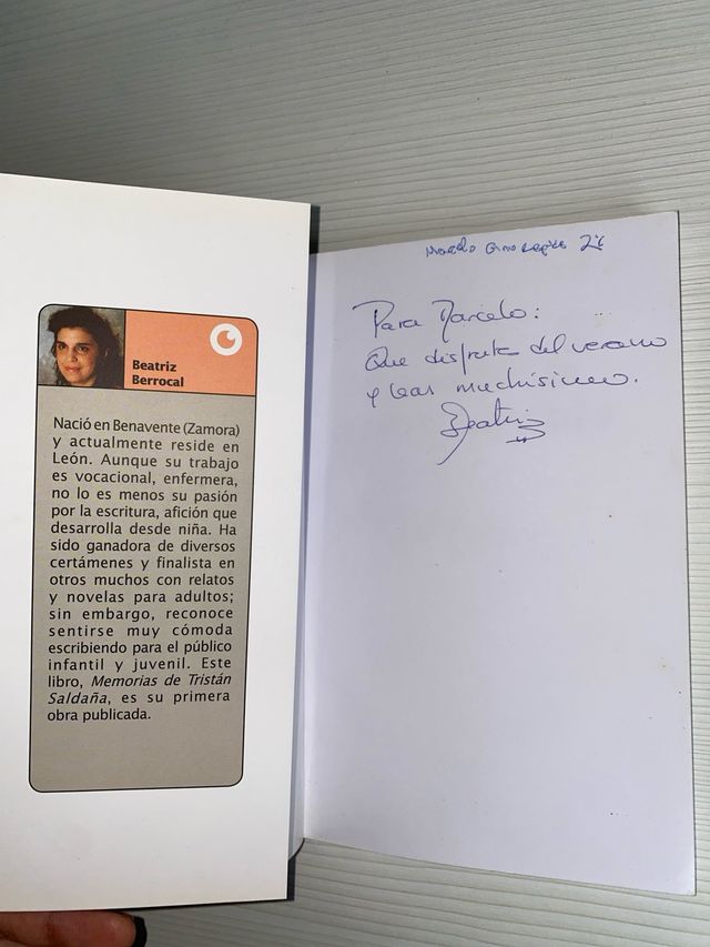 Memorias de Tristán Saldaña - Beatriz Berrocal