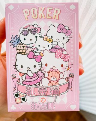 Carte Poker Hello Kitty Sanrio Japan Merchandising