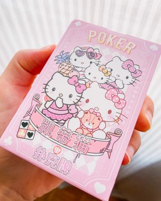 Carte Poker Hello Kitty Sanrio Japan Merchandising