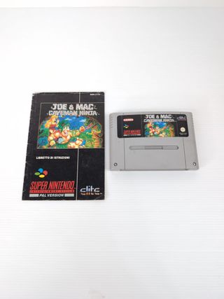 Joe & Max Caveman Ninja Pal ITA + Manuale per Supe