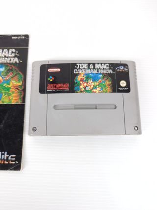 Joe & Max Caveman Ninja Pal ITA + Manuale per Supe