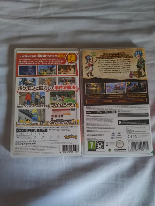 Switch: Detective Pikachu y Dragon Quest