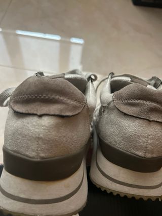 Zapatillas Corina Beige/Plata