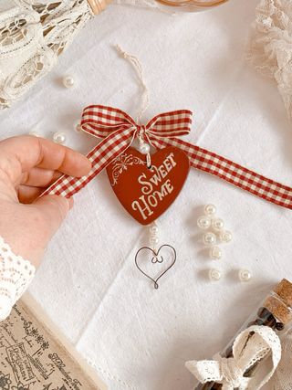 Cuore country decorazione Sweet Home