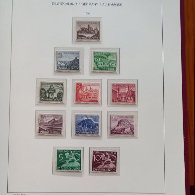 Album francobolli Deutsches Reich